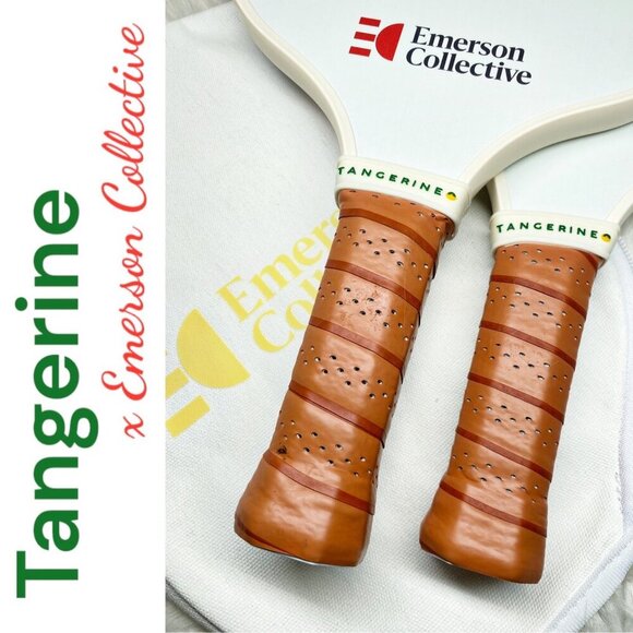 RARE EMERSON COLLECTIVE x TANGERINE Pickleball Paddle Set - Picture 11 of 14